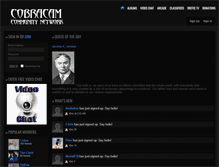 Tablet Screenshot of cobracam.com